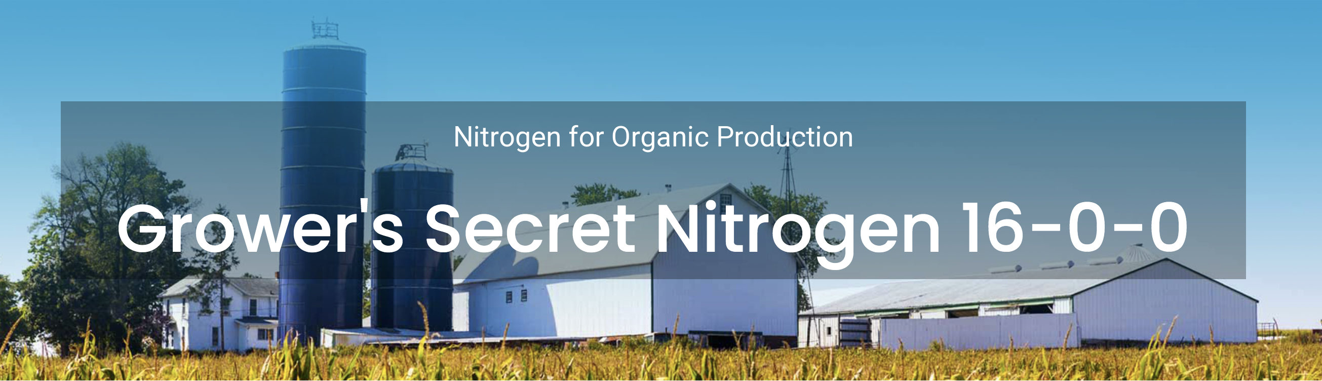 Nitrogen 16-0-0 illustration